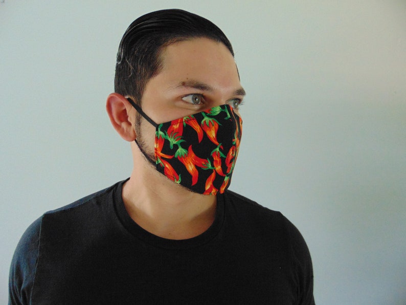 Spicy Pepper Face Mask Peppers Gardening Hot Sexy Etsy