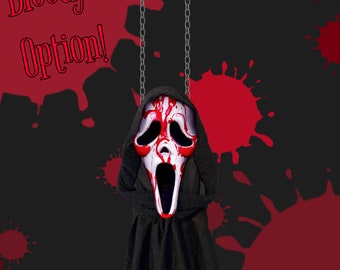 Made to order. Scream! Ghostface cross body head purse