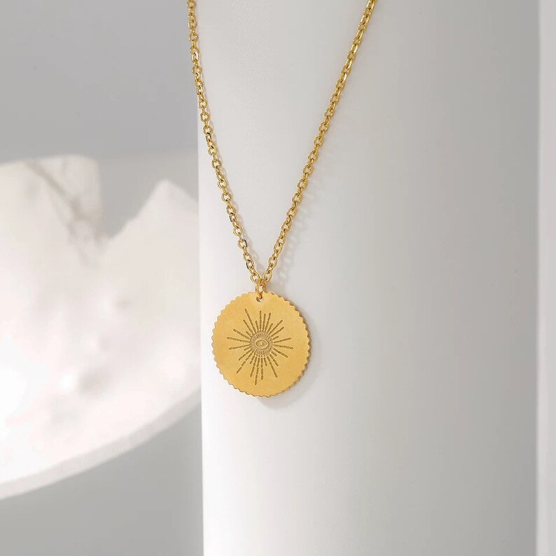 Gold Plated Stainless Steel Necklace Necklace Gold Plated Etsy