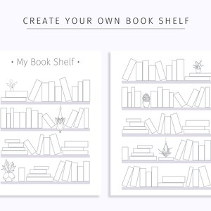 Reading Planner Printable Reading Journal Bundle Book Lover's Printable ...