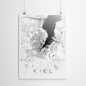Mapa de la ciudad / Mapa de la ciudad Kiel