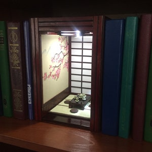 Book Nook - Gare Ferroviare Japonaise - Crafts&Co