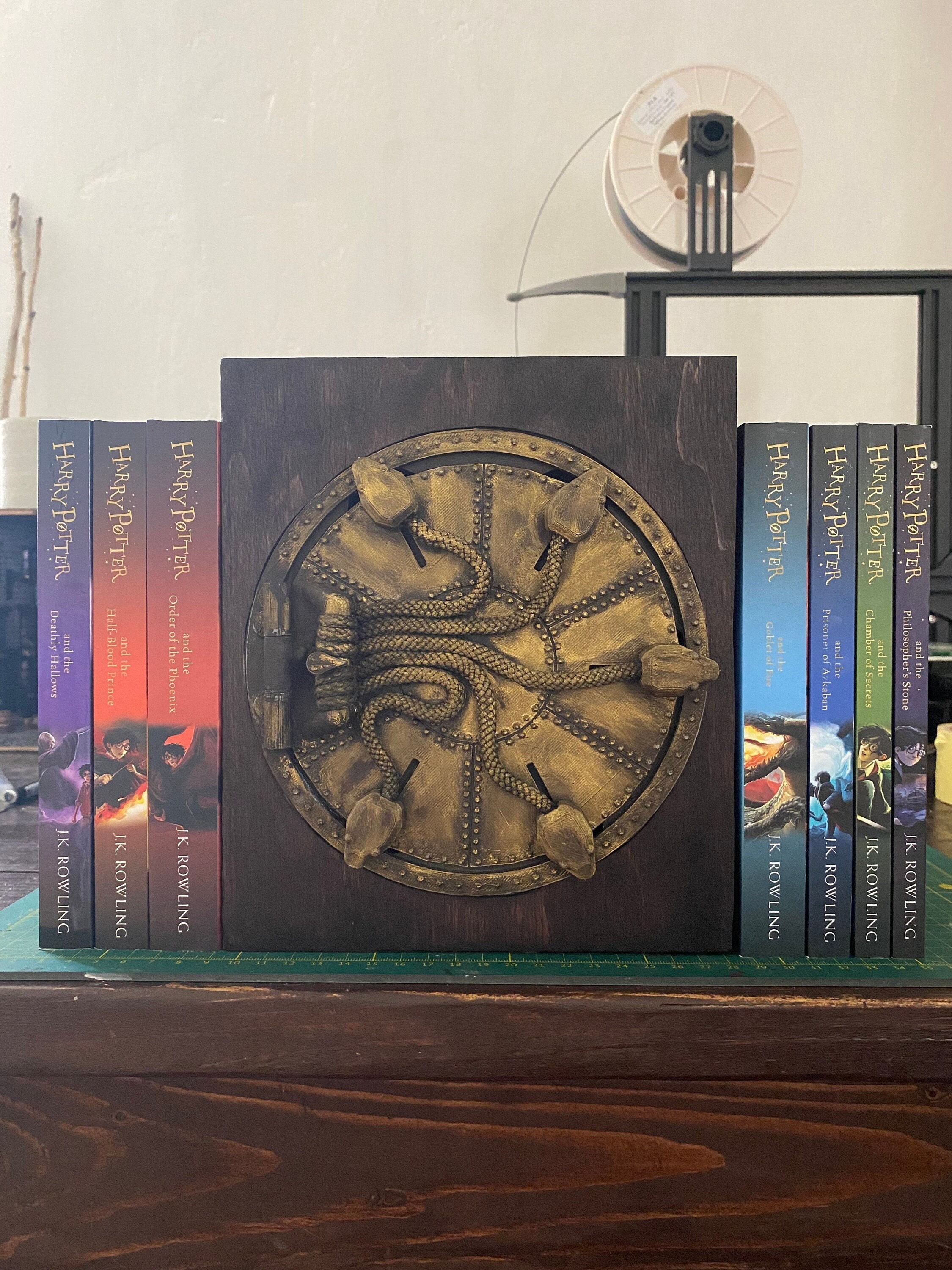 Booknook Chamber of Secrets Magic Book Nook Library Decor image
