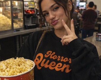 Halloween Sweater Halloween Crewneck Spooky Sweater Alt Clothing Horror Movies Goth Clothes Scary Movie Horror Merch Horror Movie Gifts