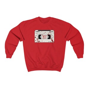 Horror Sweater Halloween Crewneck Spooky Sweater Alt Clothing Horror Movies Goth Clothes Horror Merch Horror Movie Gifts Gothic Hoodie image 4