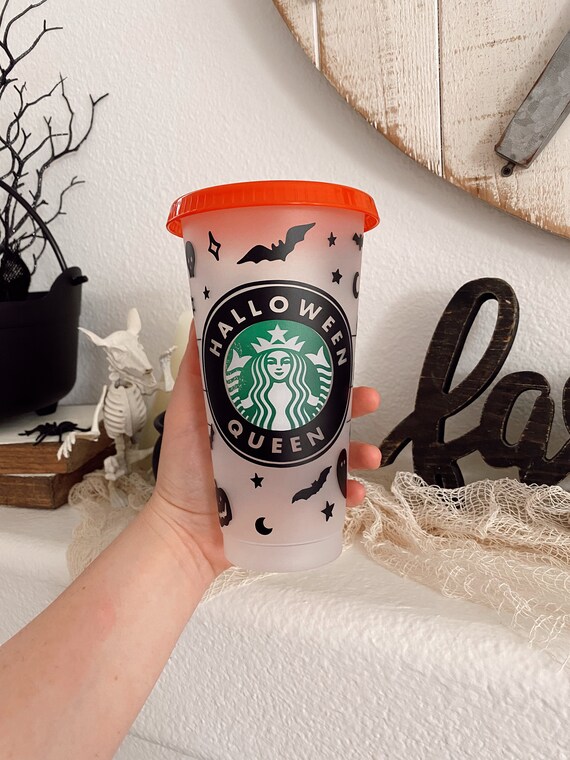 Spooky Tumbler Halloween Cups Scary Cup Witch Cup Cute Starbucks Cup Horror Cup Witches Brew Drink Up Witches Iced Coffee Cup Spooky Vibes