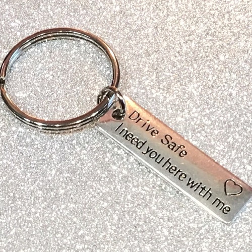 Drive Safe Keyring Etsy UK