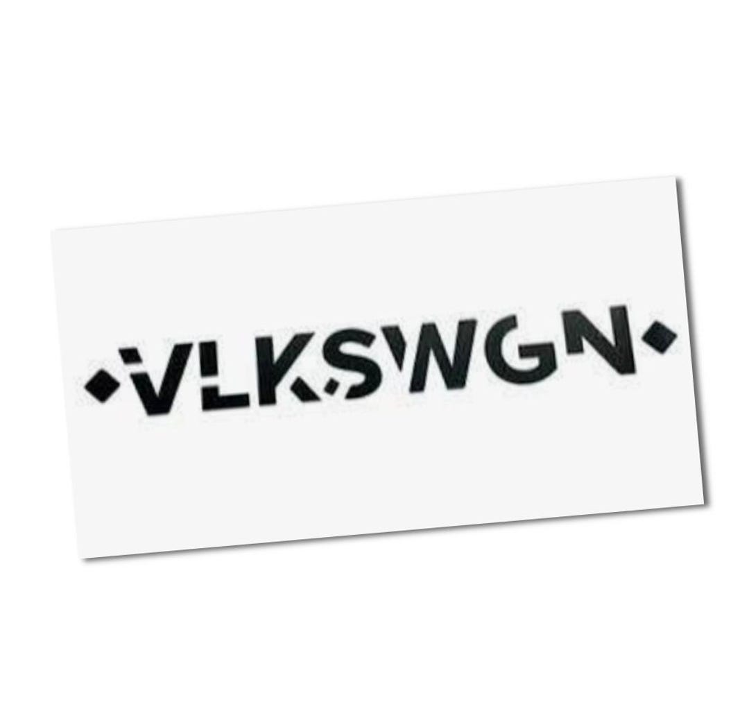 Tuning In Lettering Sticker - VW Volkswagen VLKSWGN Car Lettering Tuning Lettering - Etsy