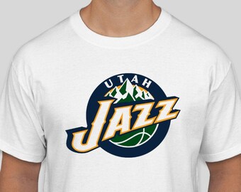 retro utah jazz shirt