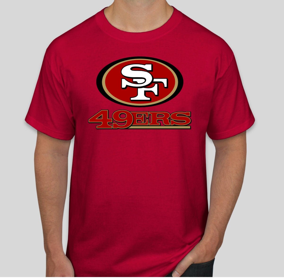 San Francisco 49ers Football Tshirt San Francisco 49ers Tee | Etsy