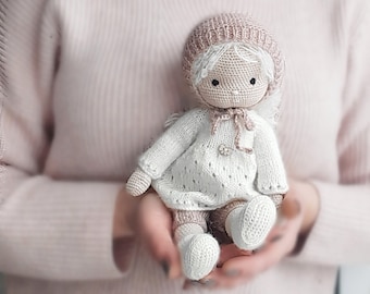 Crochet Pattern Amigurumi Doll PDF for making toys