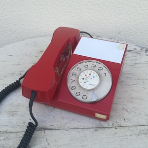 Iskra ETA 32 Telephone / Vintage 1970s Telephone Iskra, Made in Yugoslavia