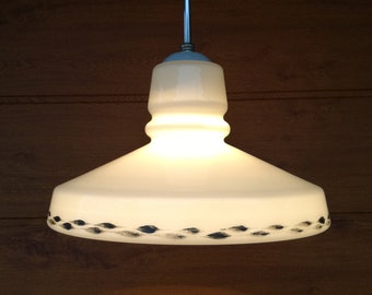 1970s UFO Pendant Lamp, Mid Century Modern, Space age light, Yugoslavia