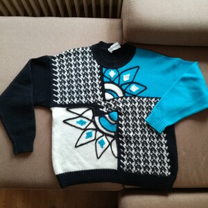 Paul Brighton 1980s Wool Sweater Pullover