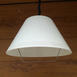 Meblo Guzzini Pendant Lamp / 1970s Lighting, Made in Yugoslavia / 70s Space Age Lighting