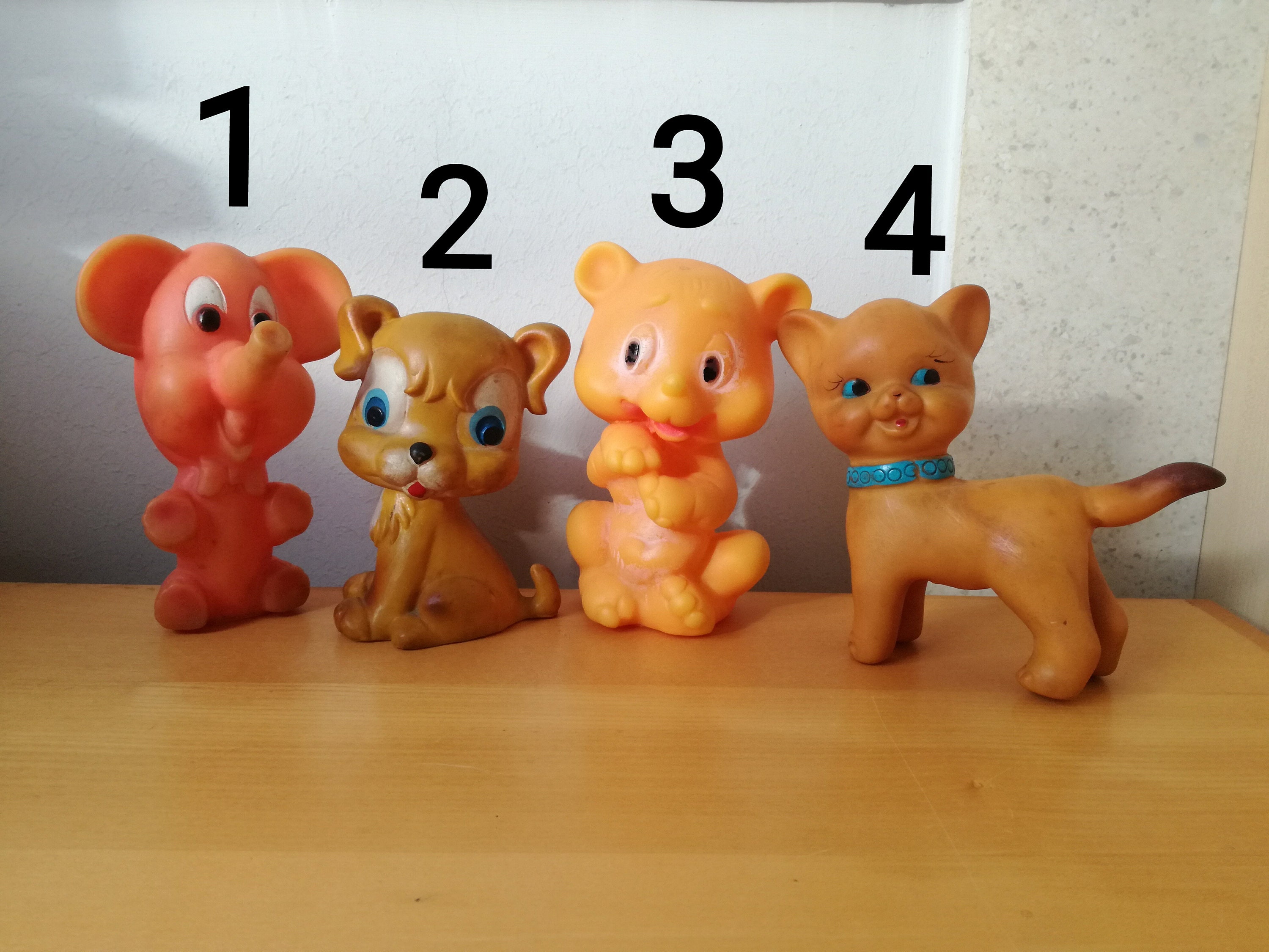 昭和レトロモダンビンテージコレクション美品動物フィギュア(10種類) vintage Made in Hong Kong 10 zoo wildlife animals retro