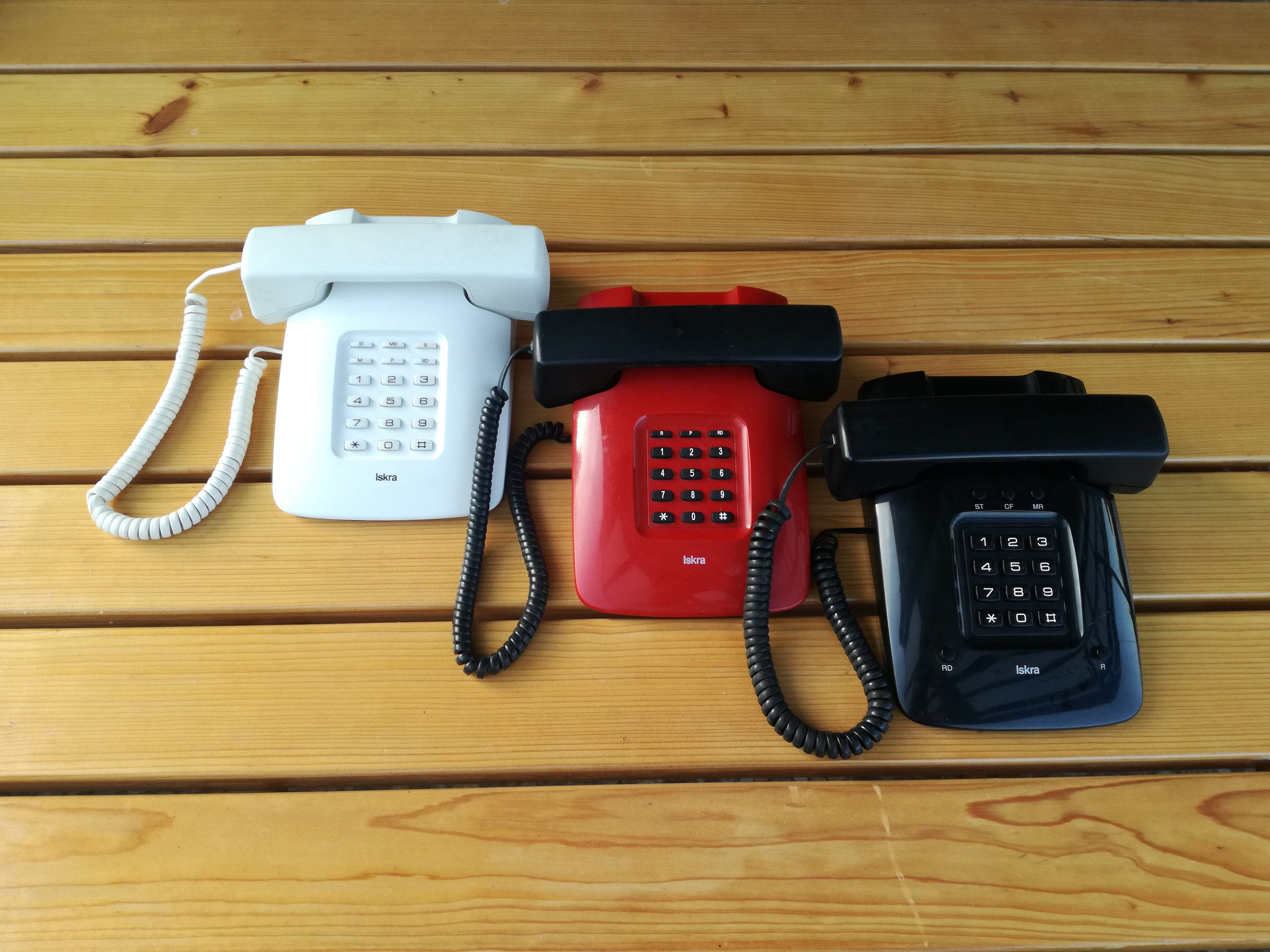 Iskra ETA 85 Series Telephone / Retro 90s Telephone, Moma / Iskra