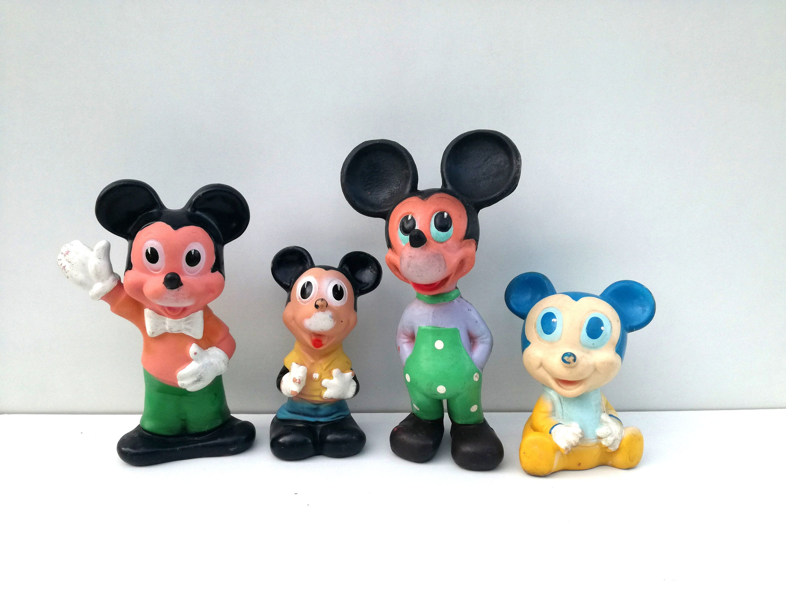 Walt Disney Mickey Mouse Rubber Toy / Biserka Zagreb Disney