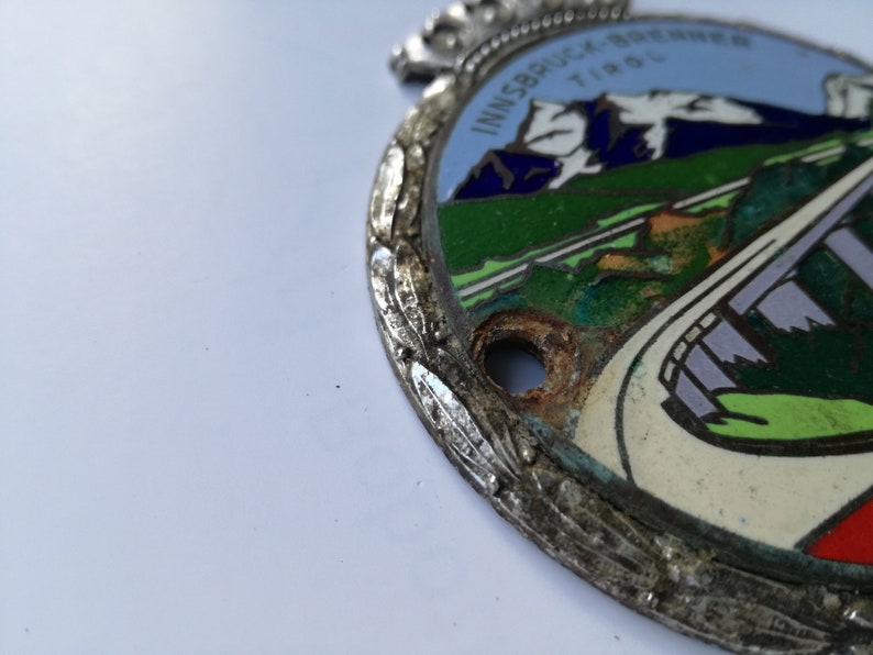 Vintage Car Grill Badge / Oldtimer Classic Car Grill Ornament Etsy