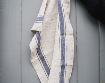French Style Stonewashed Linen Tea Towel - Extra Thick
