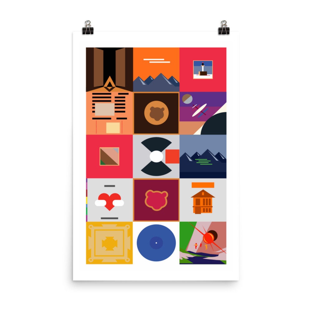 Kanye Album Poster sold by Daisy SKU 193402 Printerval AU
