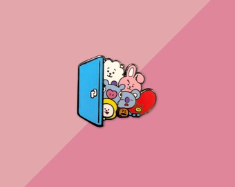 Bts K Pop Hard Enamel Pin Etsy