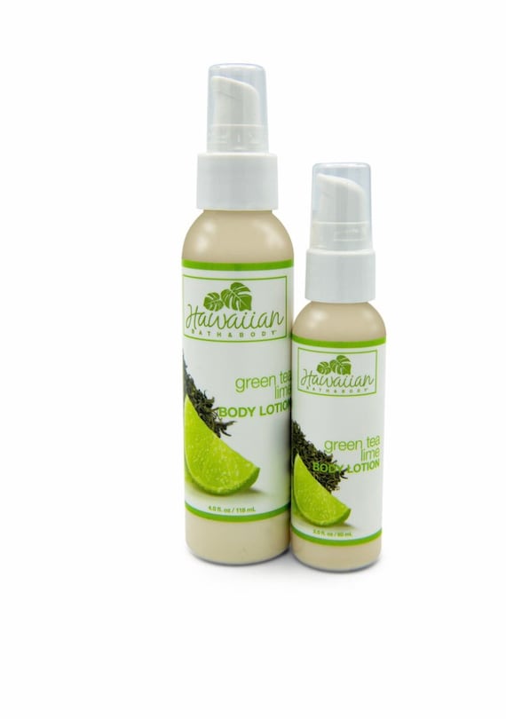Green Tea Lime Lotion 4oz