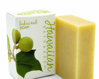 Kukui Nut Unscented Natural Soap (Buy 3 get 1 Free)