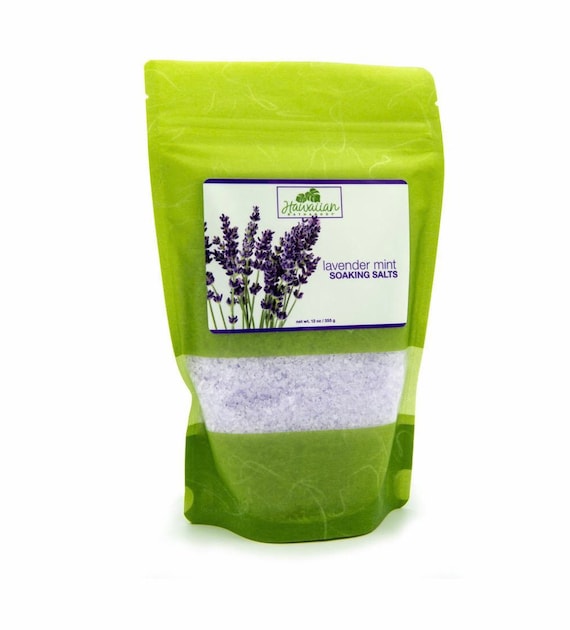Hawaiian Lavender Mint Soaking Salt