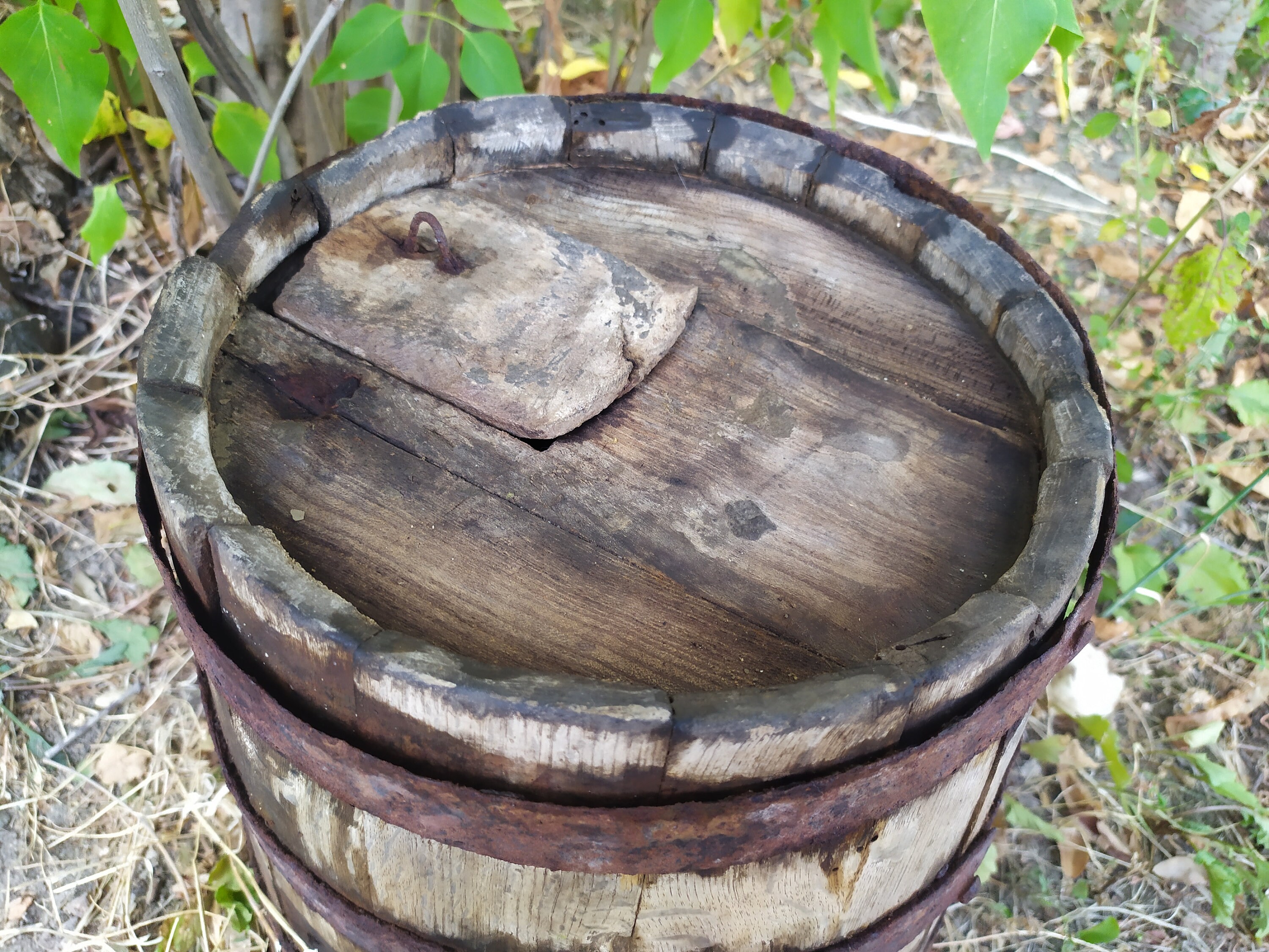 Antique Wooden Barrel 30s Vintage Wooden Utensils Oak Wine - Etsy