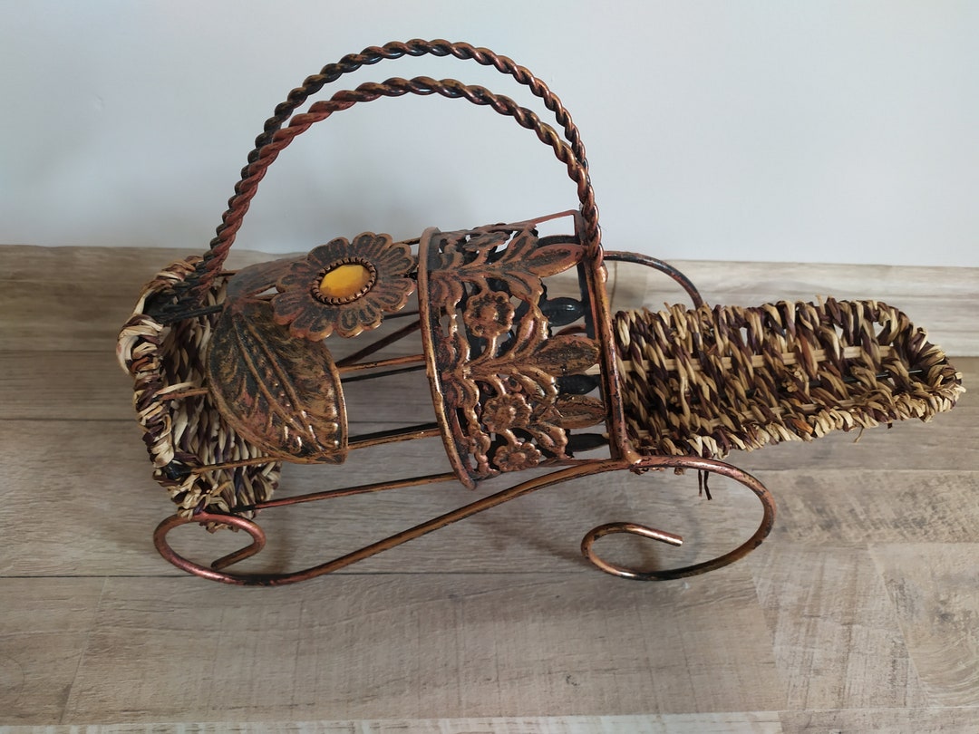 Wine Rack/vintagewine Rack / Antique Bottle Rack / Iron Wine Etsy