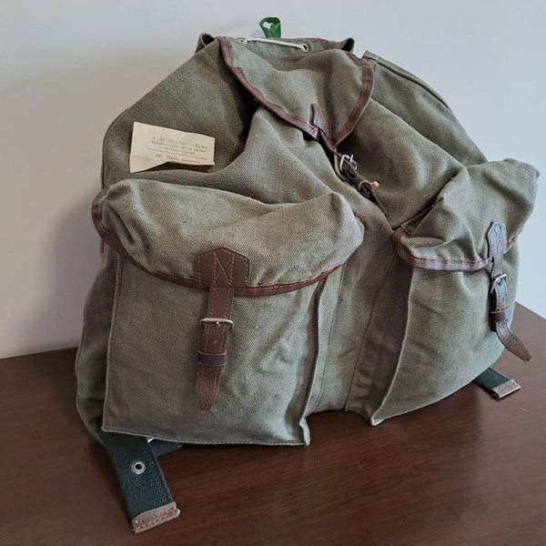 Vintage Military Bag Etsy