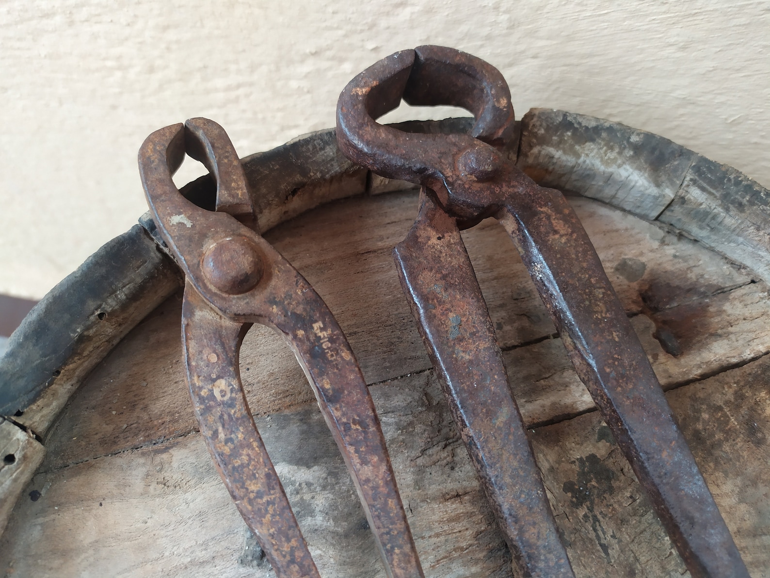 Vintage Set of 2 Pliers From 1940, Universal Cutting Pliers, Vintage