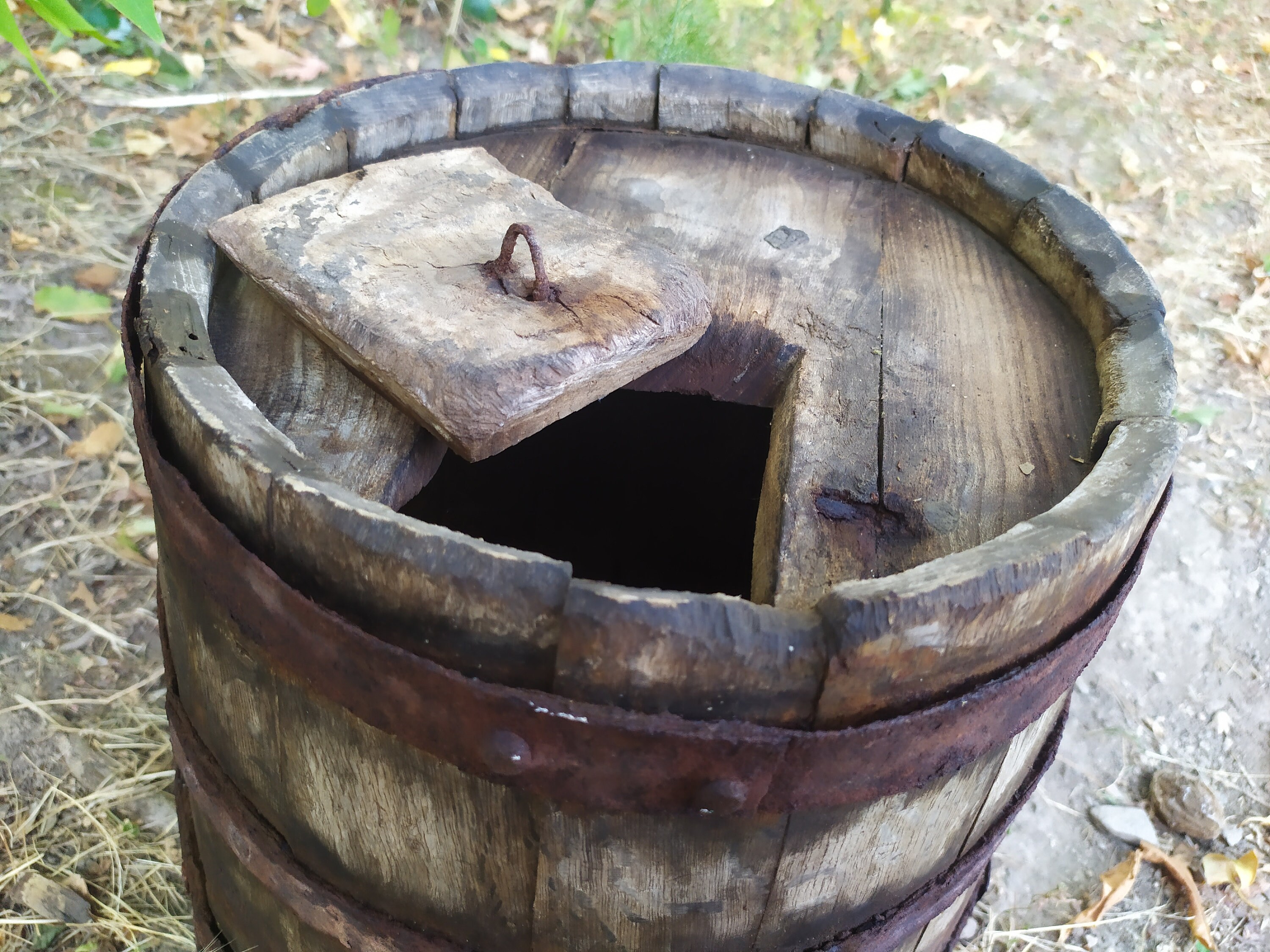 Antique Wooden Barrel 30s Vintage Wooden Utensils Oak Wine - Etsy
