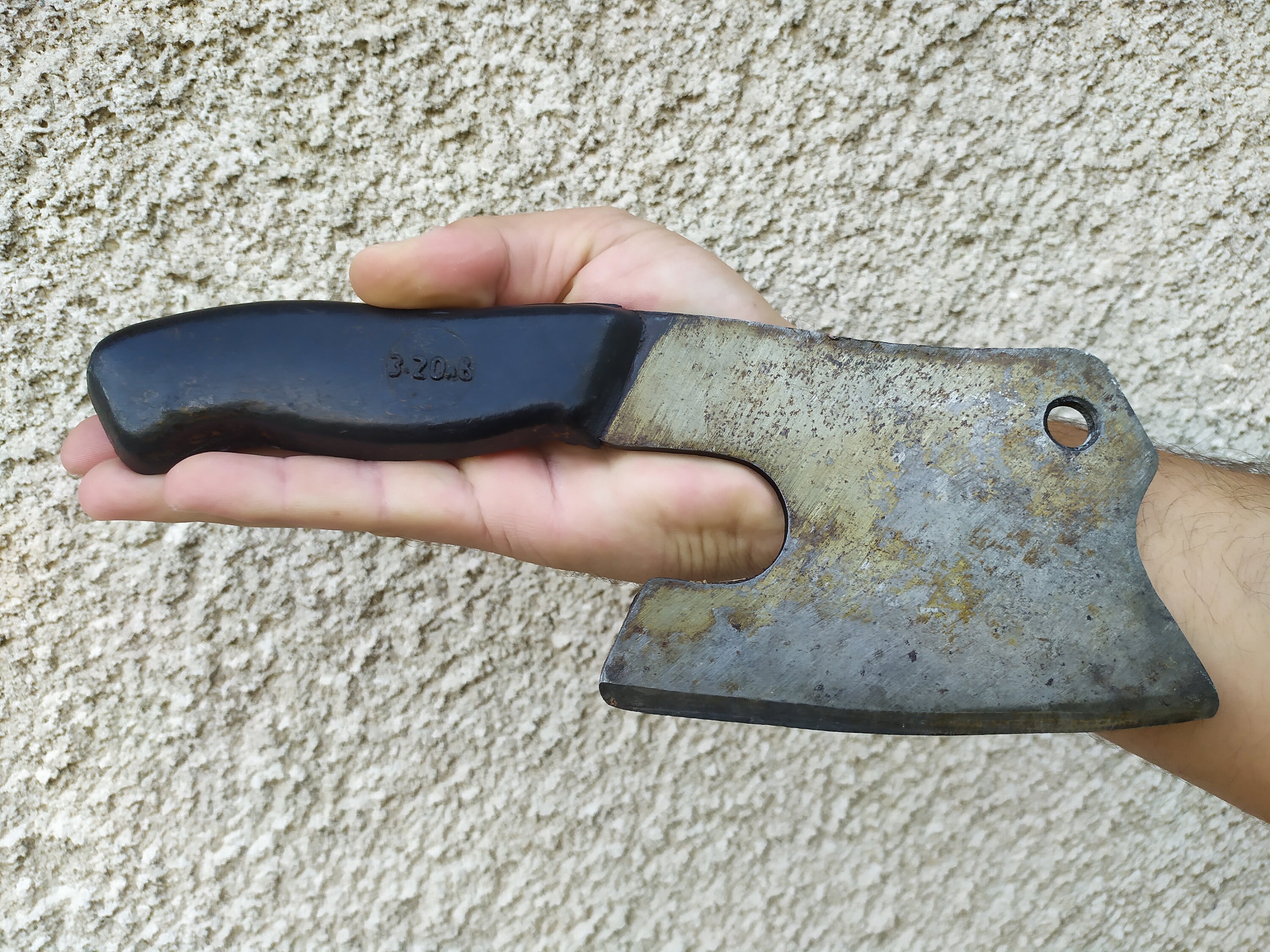 Cutlery & Knives 1960 Meat Cutter Cleaver Oldfashioned Hand Steak Cutter Vintage Meat Cutting