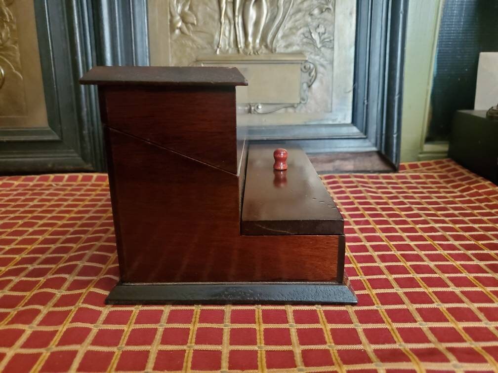 Vintage Bombay Company Desk Accessory Stamp Storage 2 Etsy
