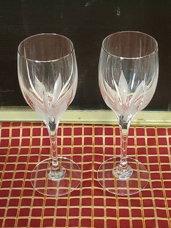 Champagne Flutes / Vintage Mikasa / Flame D'amore / -  in 2023