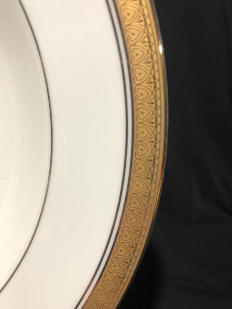 Set of 4 Mikasa Palatial Gold Soup Bowls Gold Encrusted Etsy