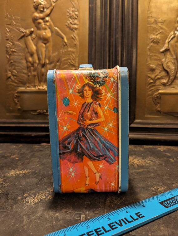 Vintage, Disco Fever, Metal, Lunchbox, No Thermos, 1980, King