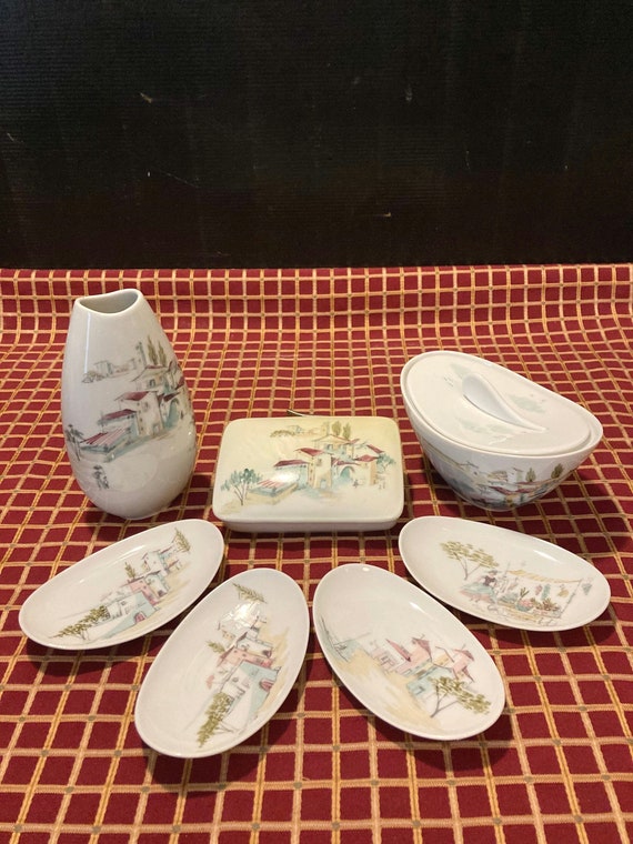 BAVARIA ヴィンテージ 小皿 / ドイツ モナリザ デッドストック 飾り皿