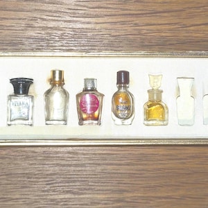 Vintage, Les Meilleurs, Parfums De Paris, France, Miniature, Sample, Perfume Bottles, 8 Total, Missing 2 Samples, But Priced Accordingly