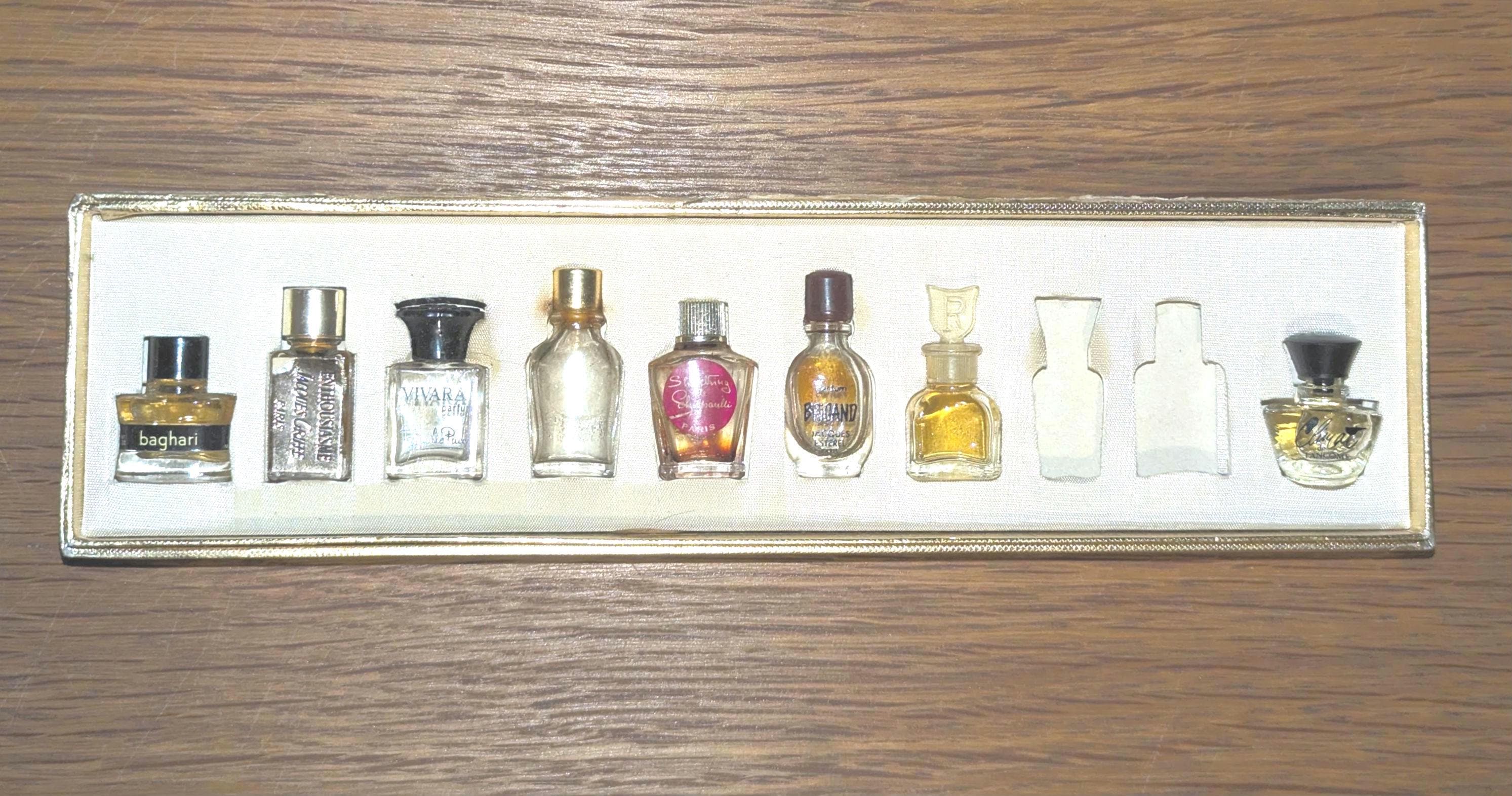 Vintage, Les Meilleurs, Parfums De Paris, France, Miniature