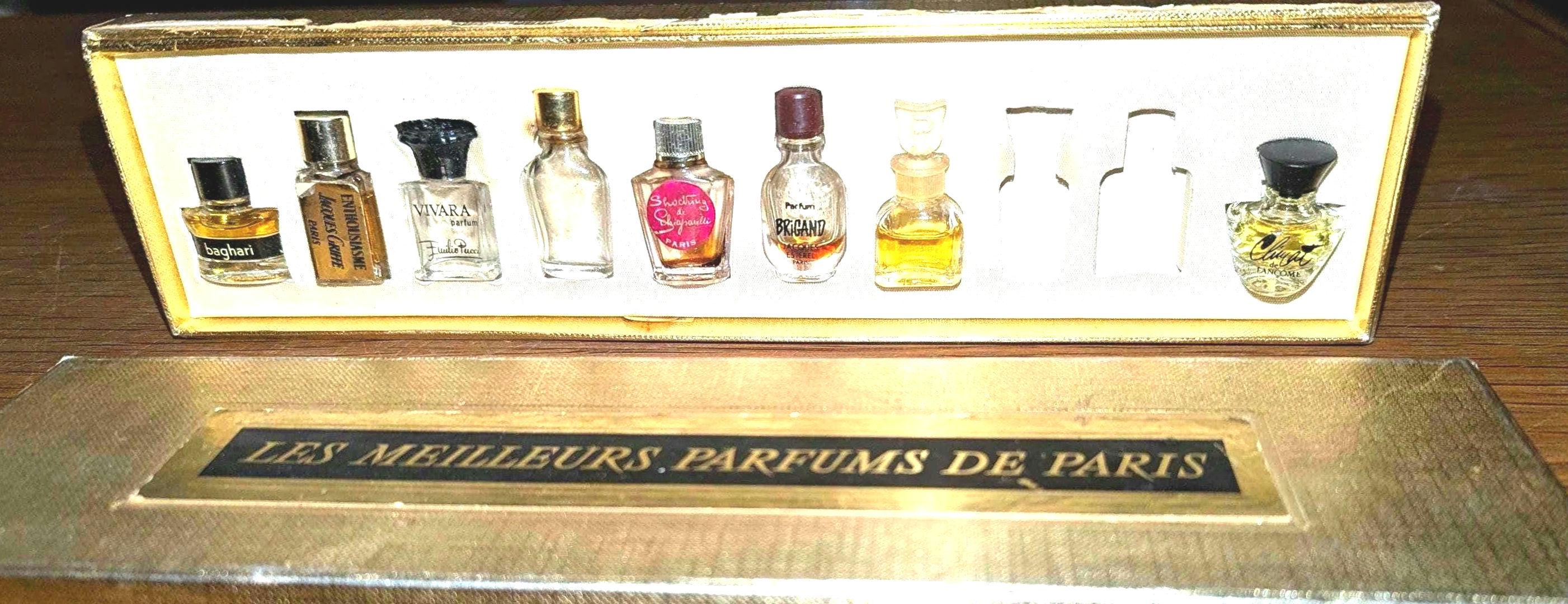 Vintage, Les Meilleurs, Parfums De Paris, France, Miniature