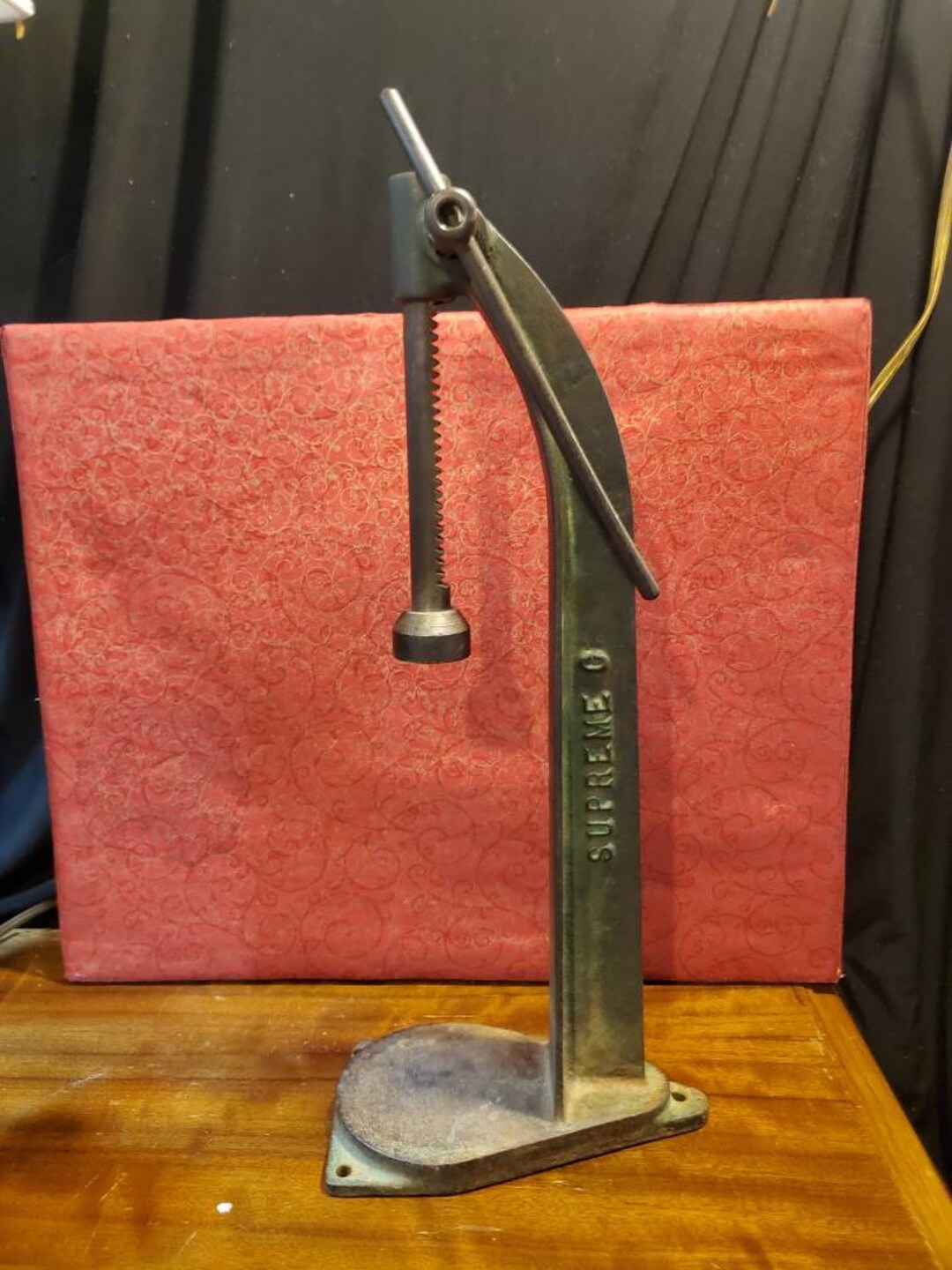 Antique, Cast Iron, Supreme C, Wine Corker, Bottle Capper, Original