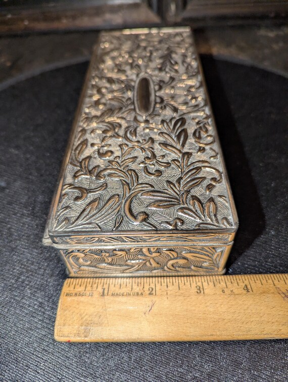 Vintage, Godinger, Silver Plated, Rectangular, Hi… - image 5