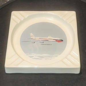 Vintage Aviation Ashtray - Etsy
