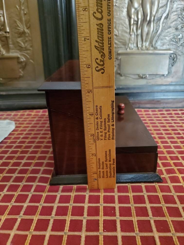 Vintage Bombay Company Desk Accessory Stamp Storage 2 Etsy