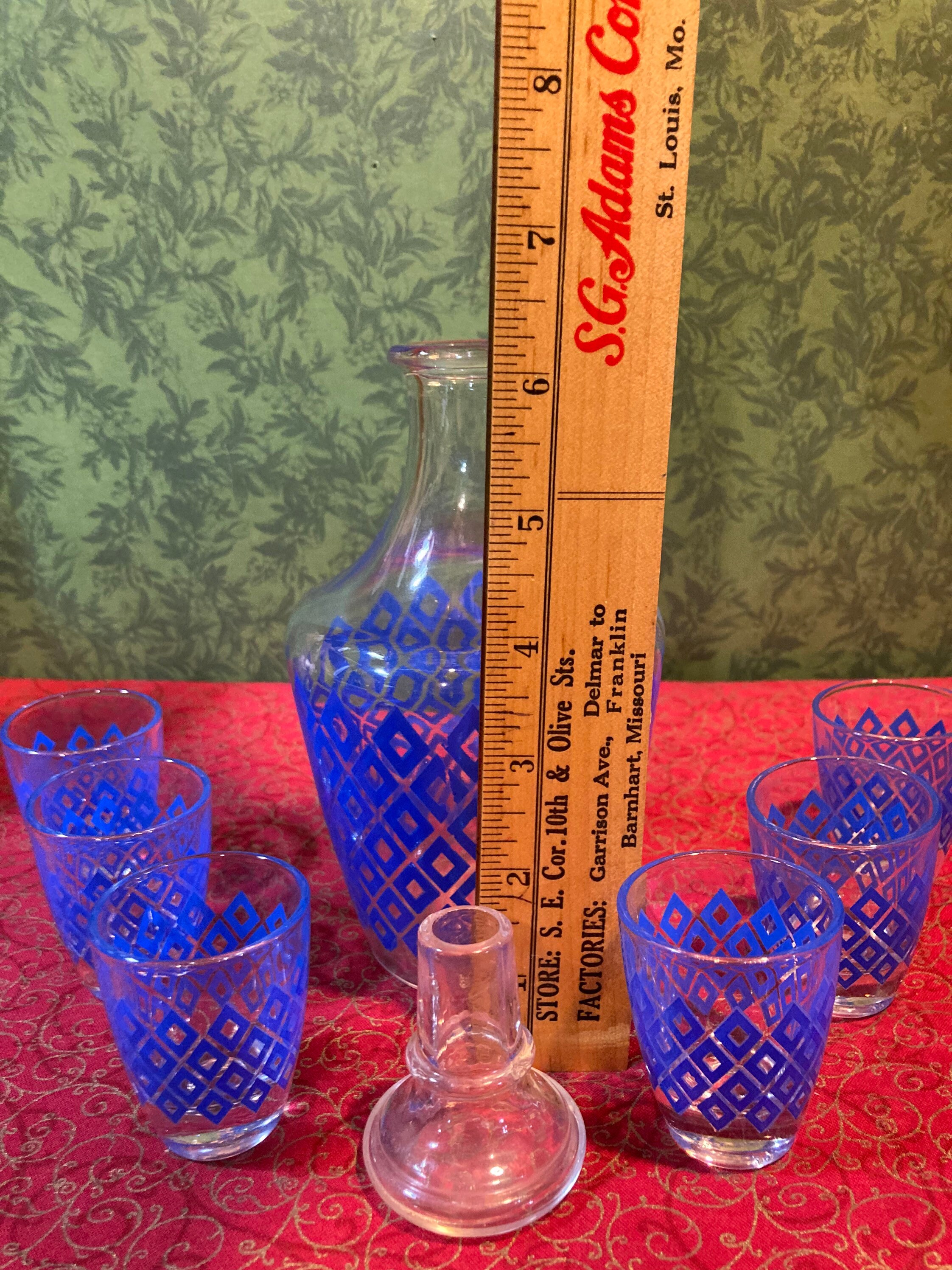 Vintage Lummareverrerie Brandy Decanter With Stopper and Etsy