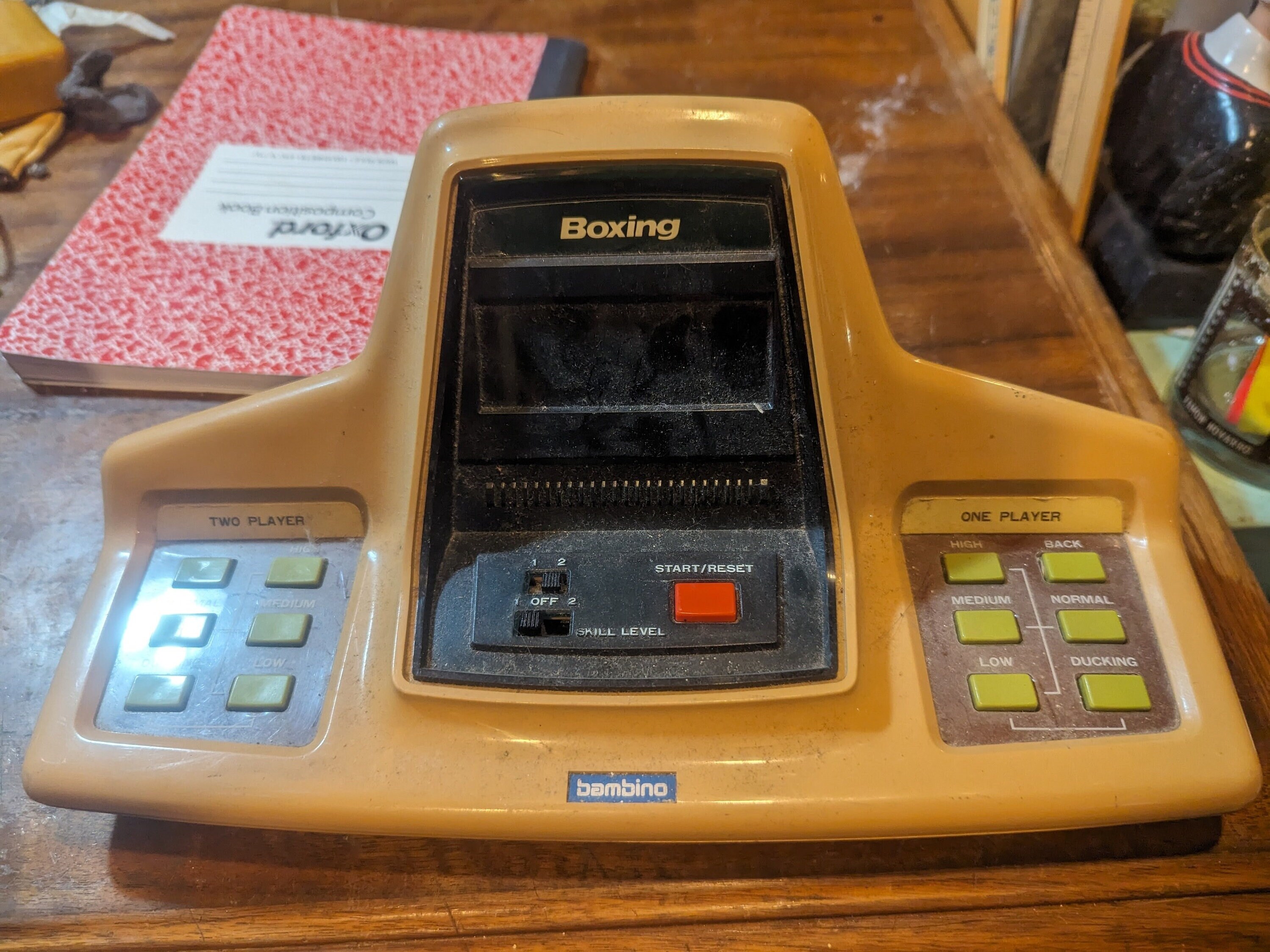 Jeu électronique Vintage Bambino – Space Laser Fight – Japon – Testé