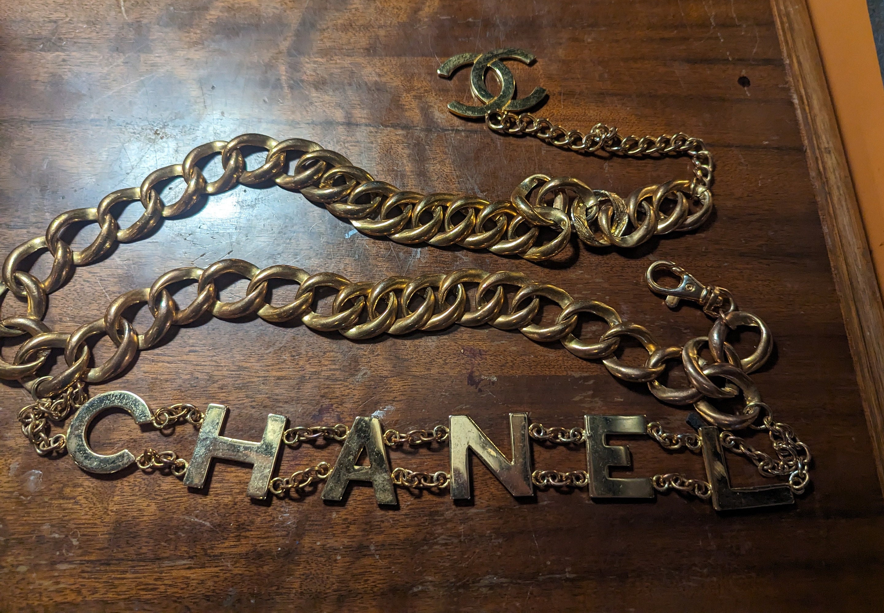 Chanel Chain Belt 